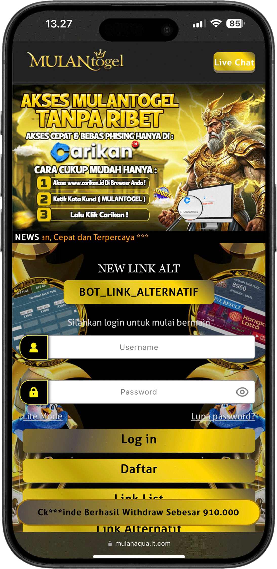 Beranda Mulantogel